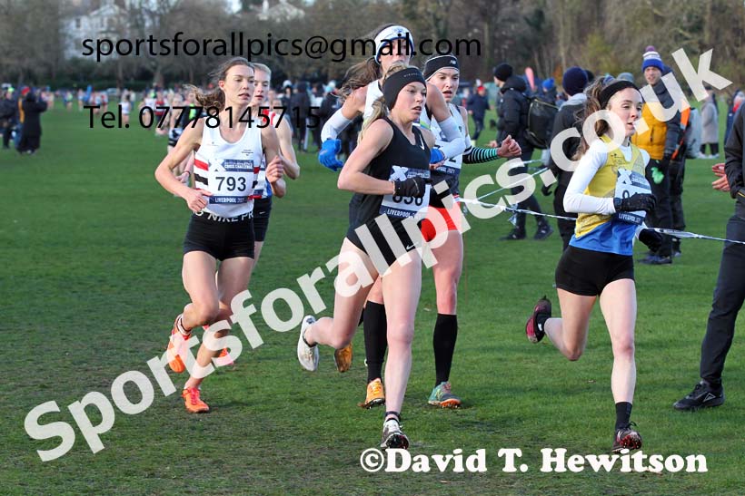 Senior Women and Under-23s, European Cross Country Championships Trials, Sefton Park, Liverpool. Photo: David T. Hewitson/Sports for All Pics